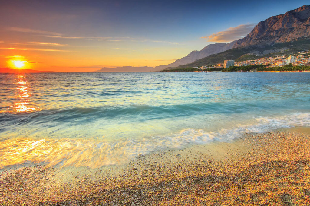 Makarska riviera: enjoy the scenic beauty of this Dalmatian place. Makarska town is located south of Trogir.