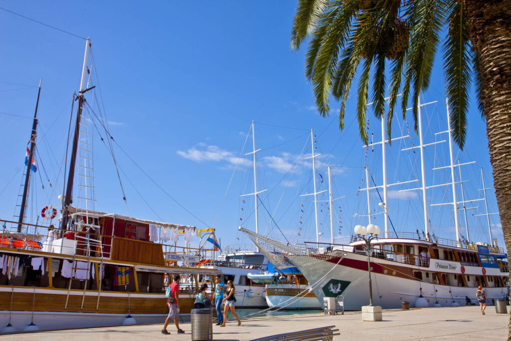 Nautical Heritage: Trogir's Wooden Boat Tours to Nearby Islands, Croatia