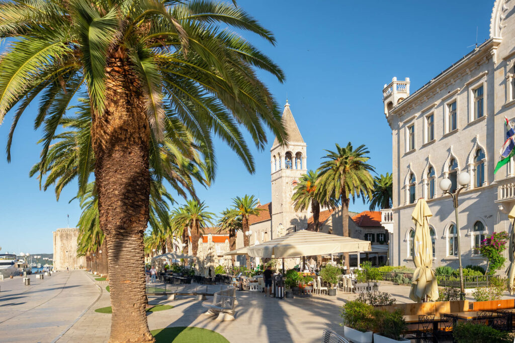 The Trogir waterfront "Riva"